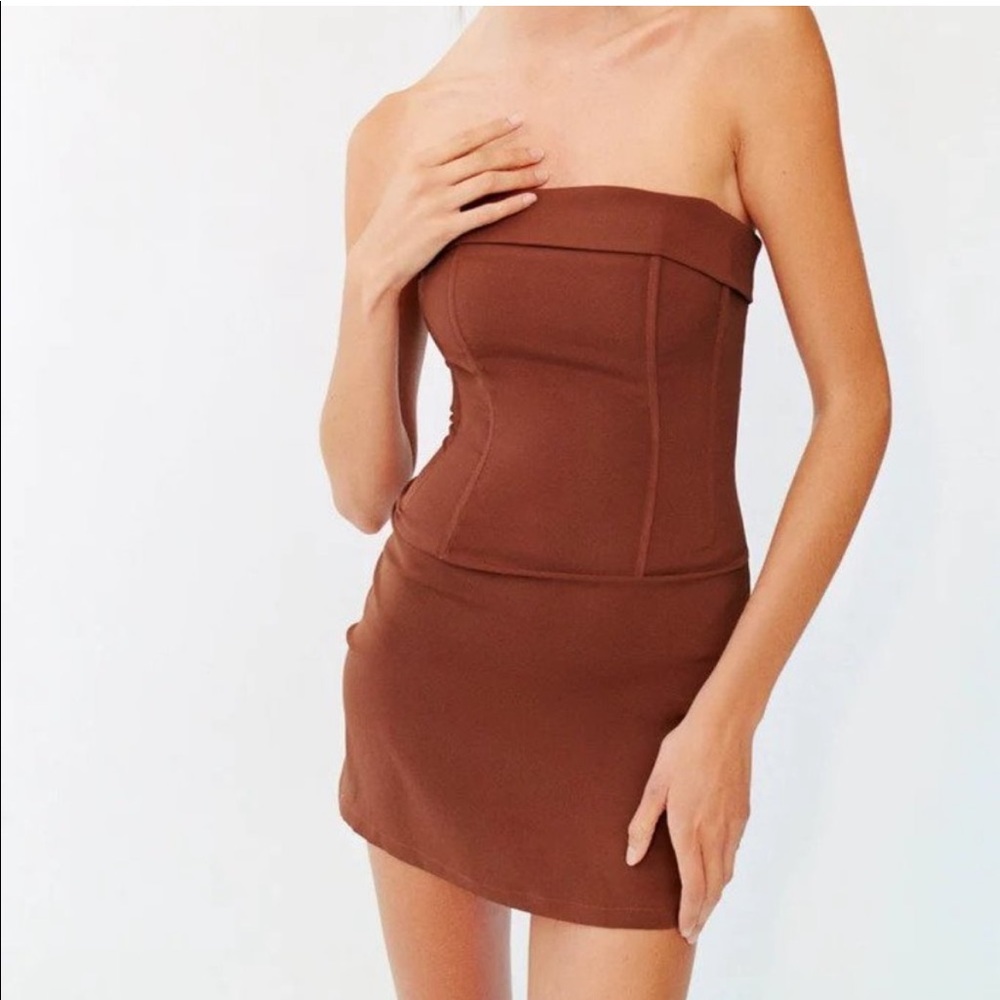 With Jean Corset Dress